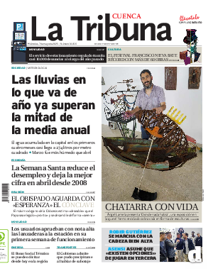 Portada La Tribuna de Cuenca